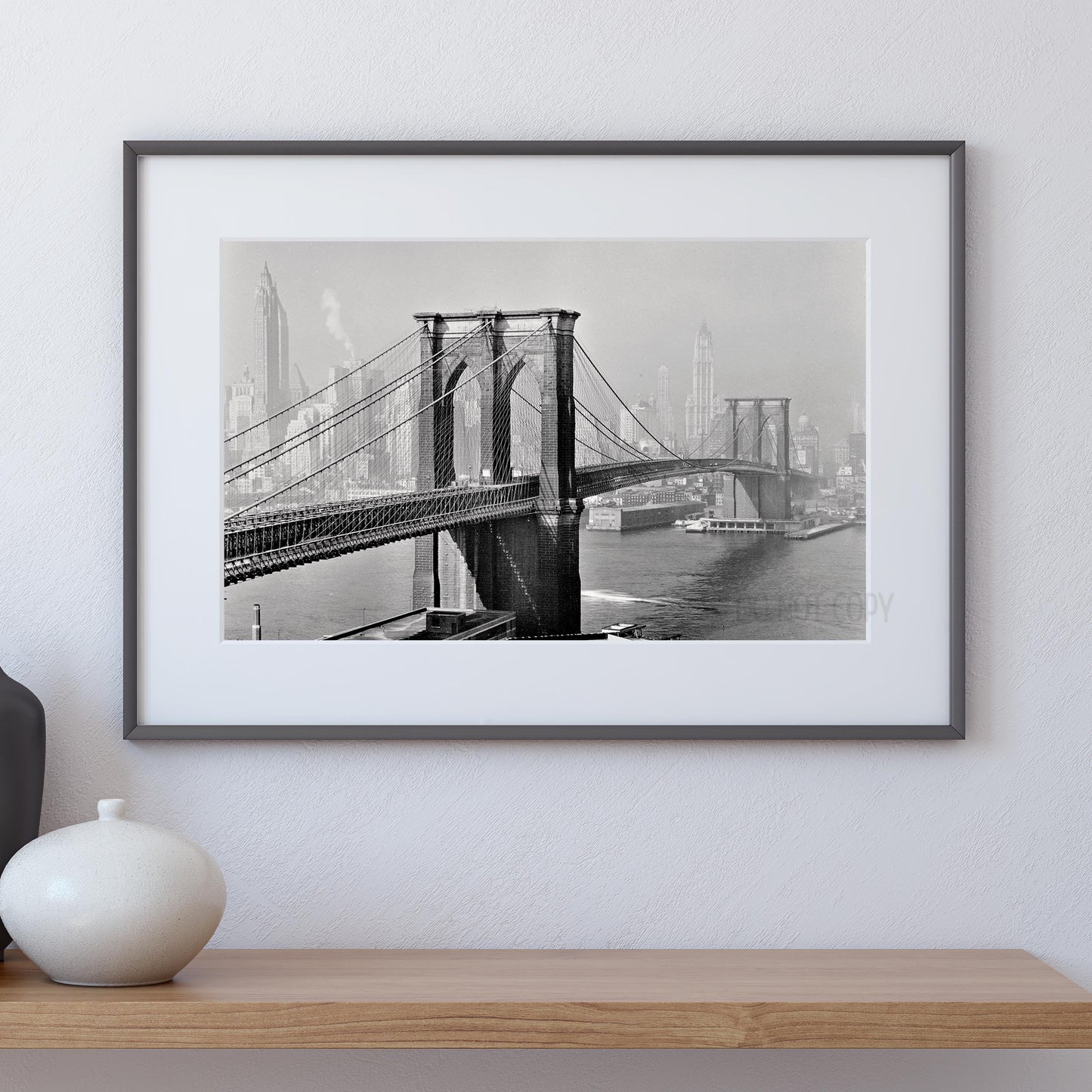 Brooklyn Bridge, New York City 1900s
