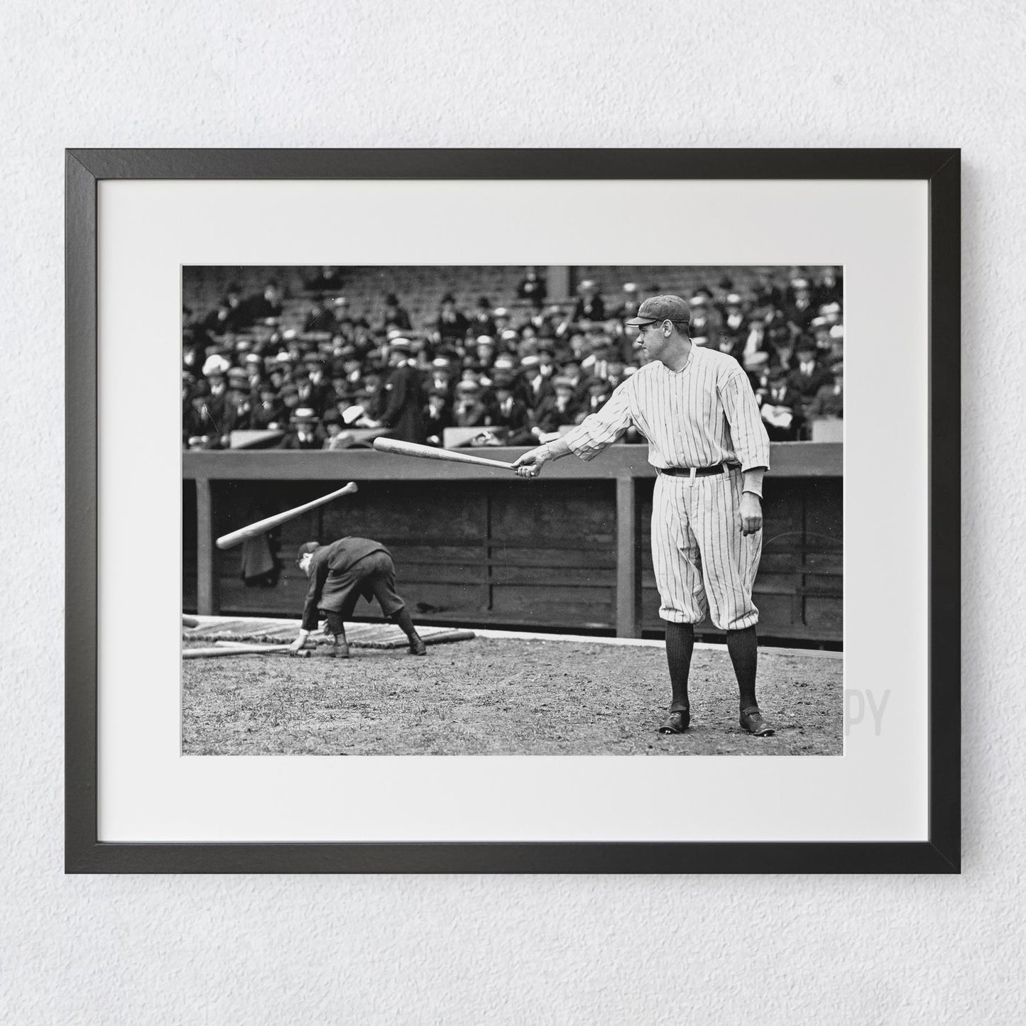 Babe Ruth up at bat, 1921
