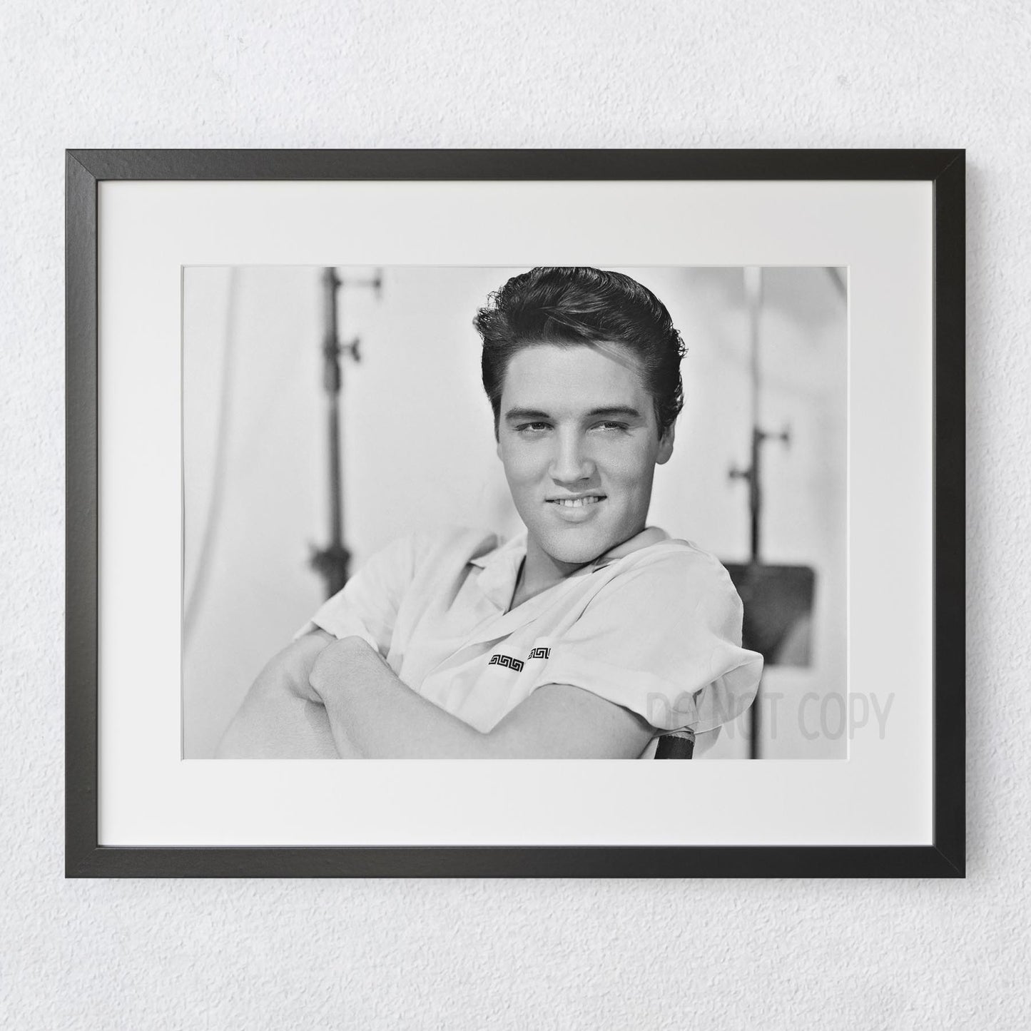 Elvis with a smile