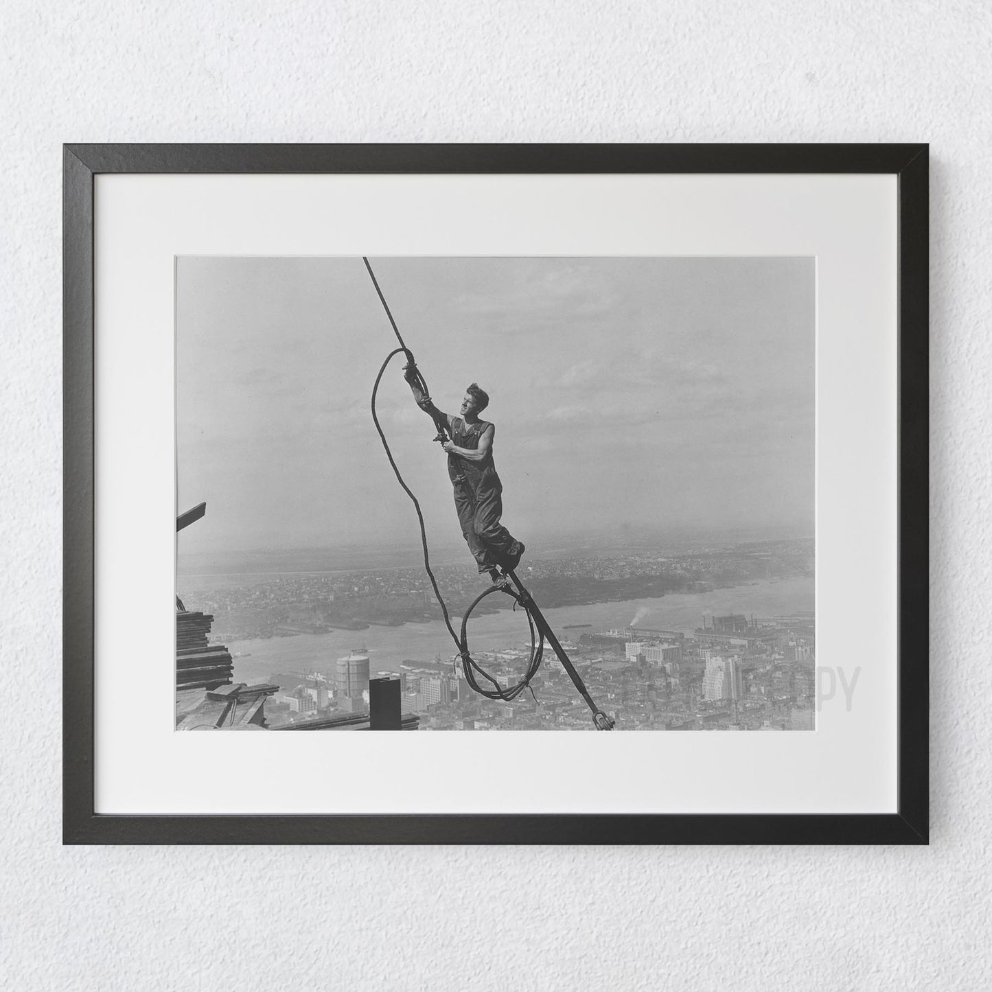 Worker on the Empire State