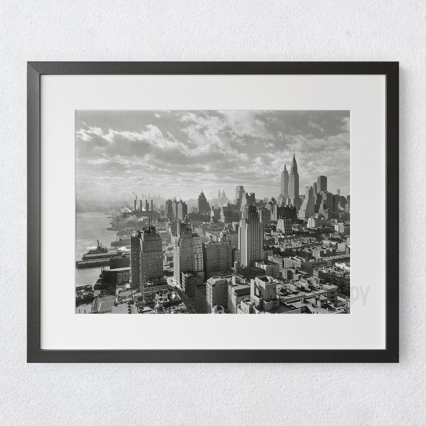 New York City (NYC) Skyline, circa 1930s
