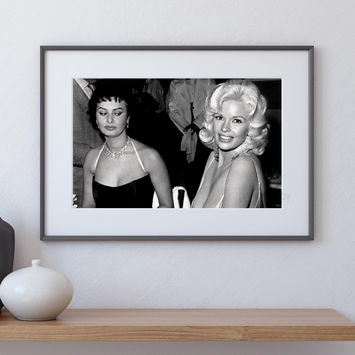 Sophia Loren and Jayne Mansfield Side Eye