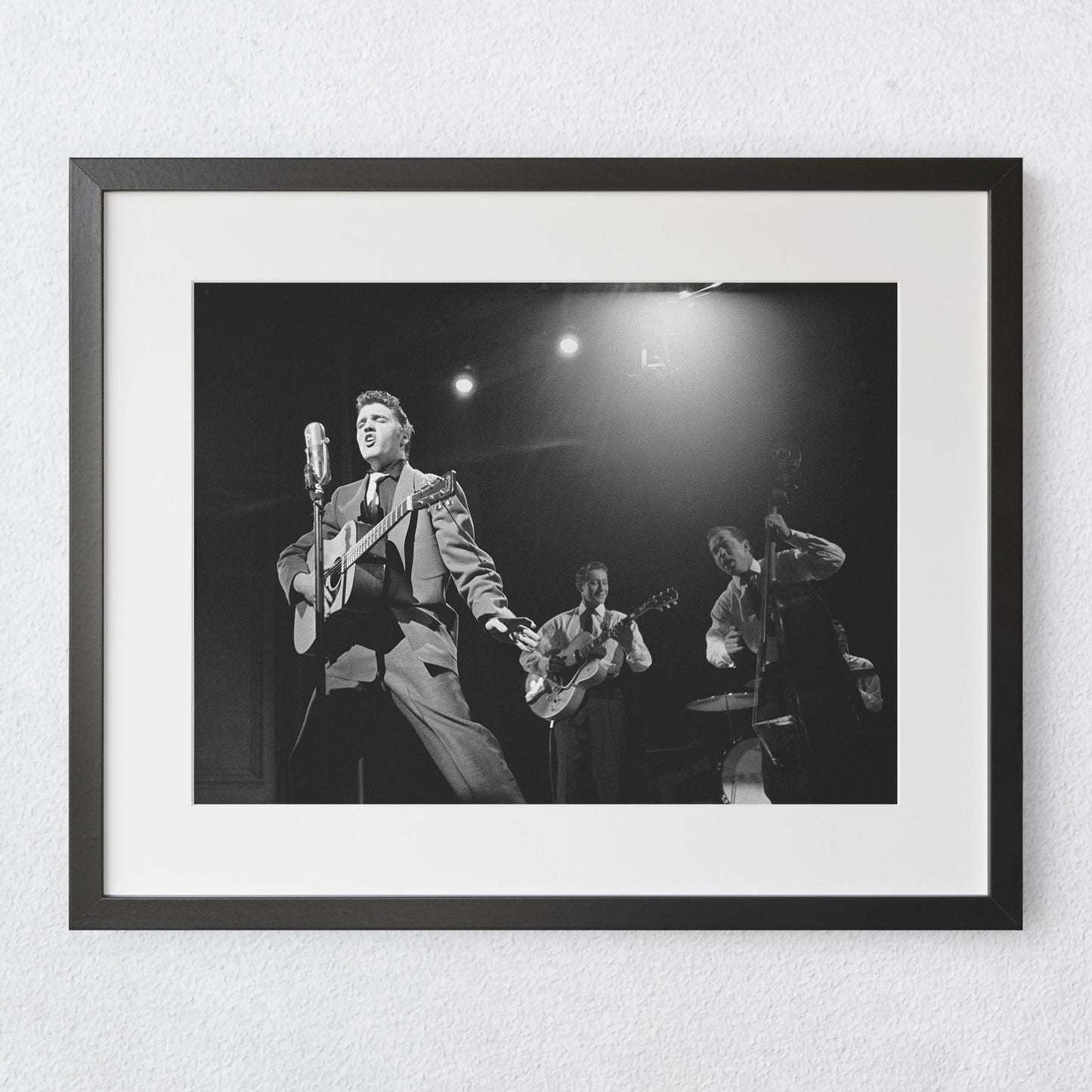 Elvis Presley live on stage, 1956