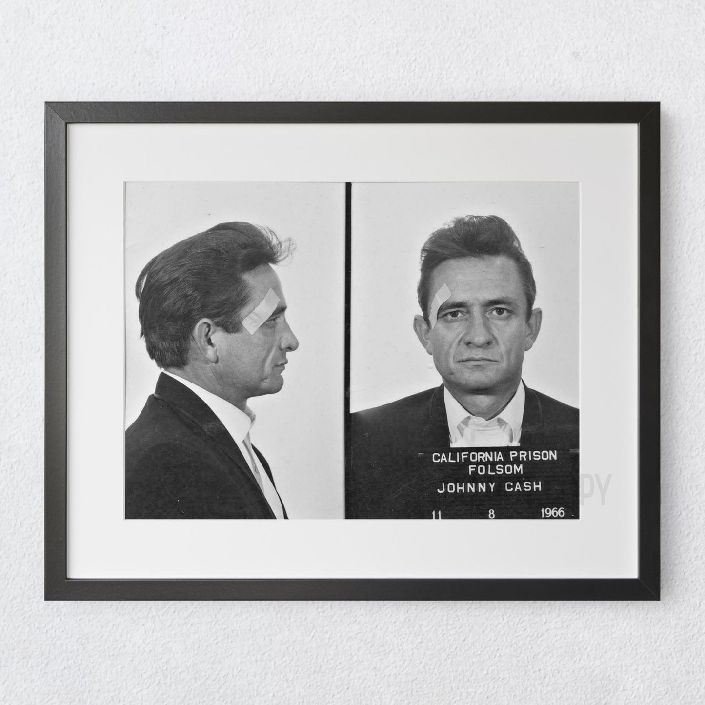 Johnny Cash Prison Mugshots