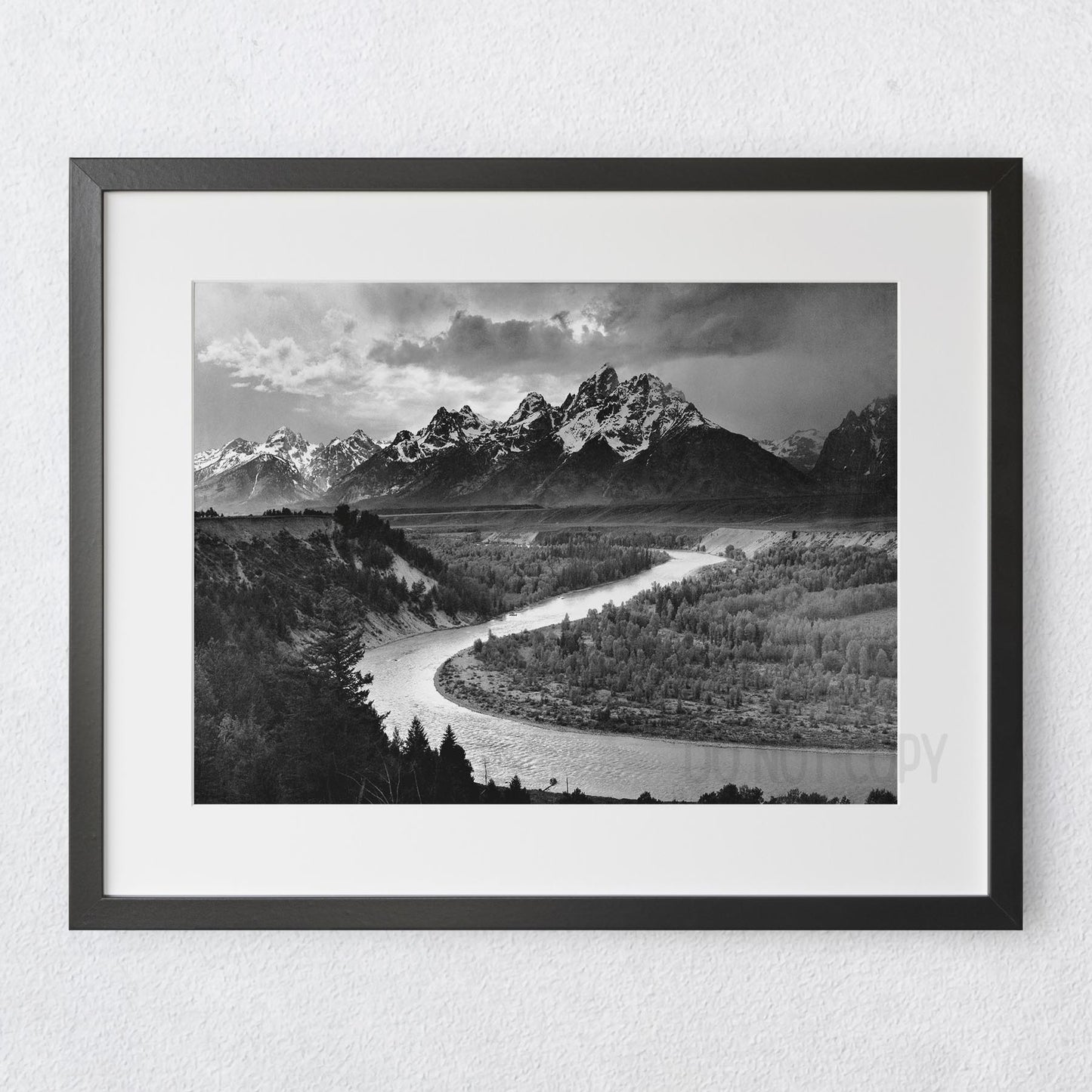 Ansel Adams The Tetons and the Snake River, Grand Teton National Park