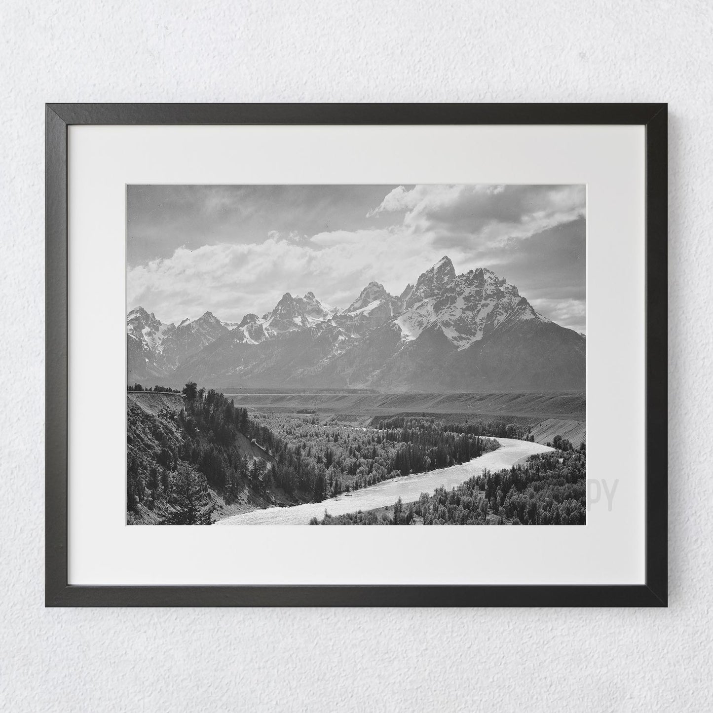 Ansel Adams The Tetons and the Snake River, Grand Teton National Park