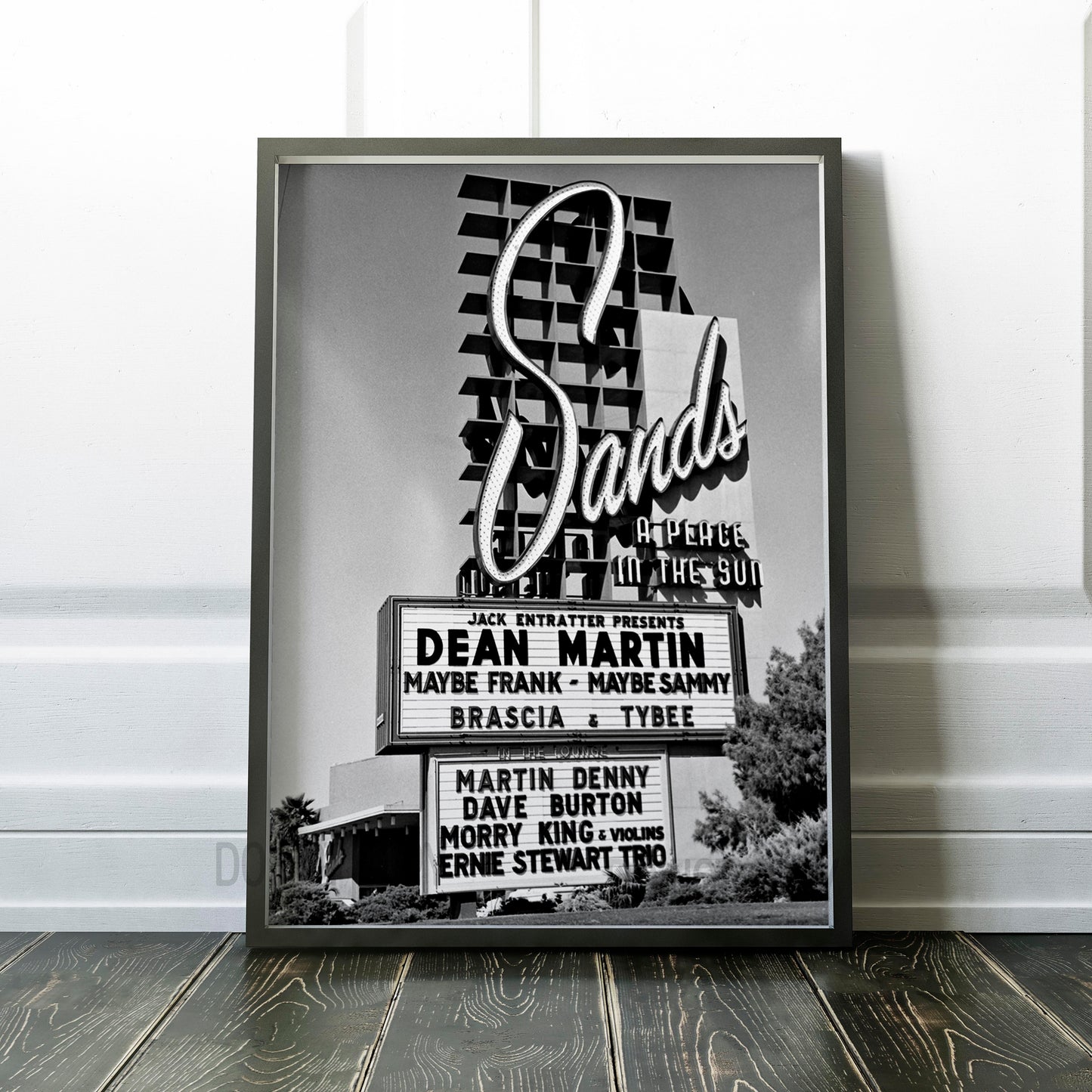 The Sands Hotel Las Vegas Frank Sinatra Dean Martin 1960s