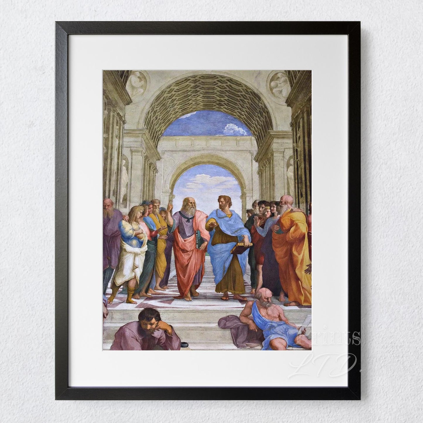 Plato and Aristotle, The School of Athens
