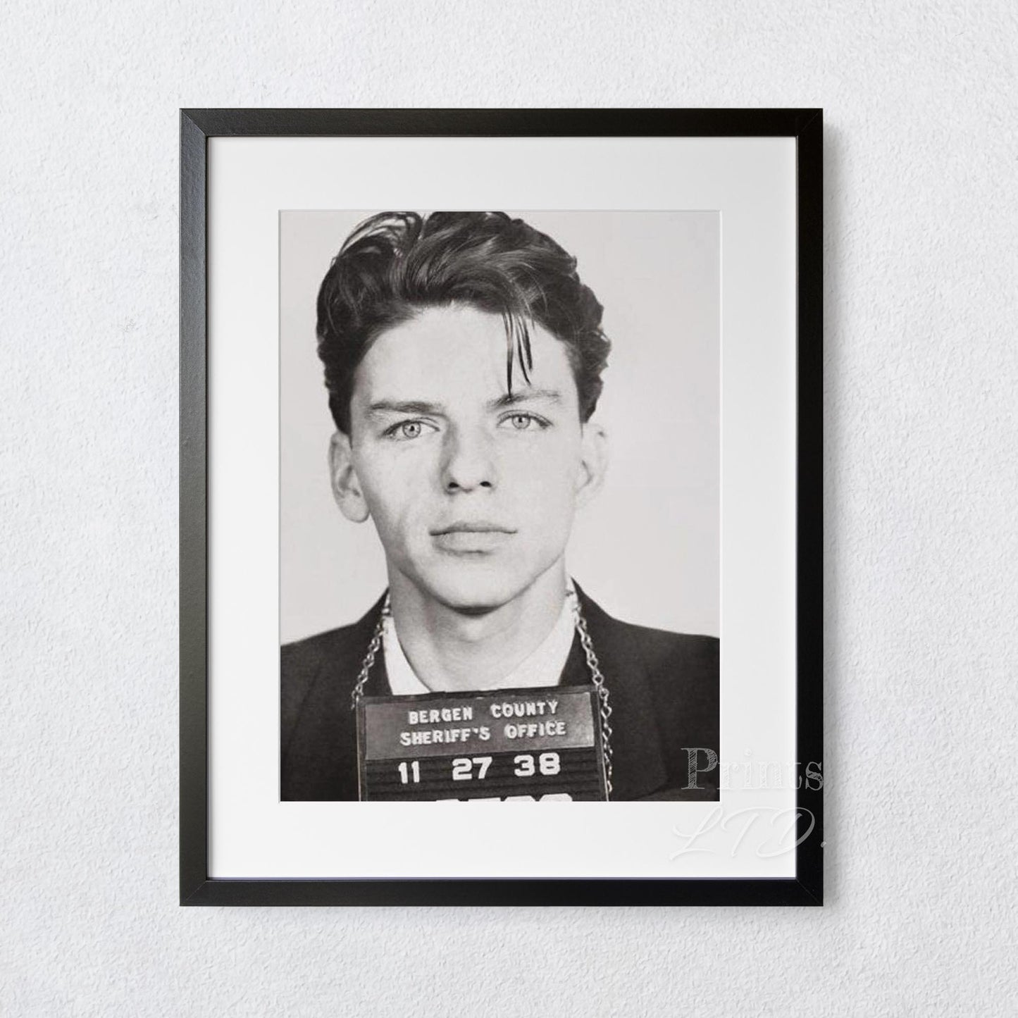 Frank Sinatra Prison Mugshot