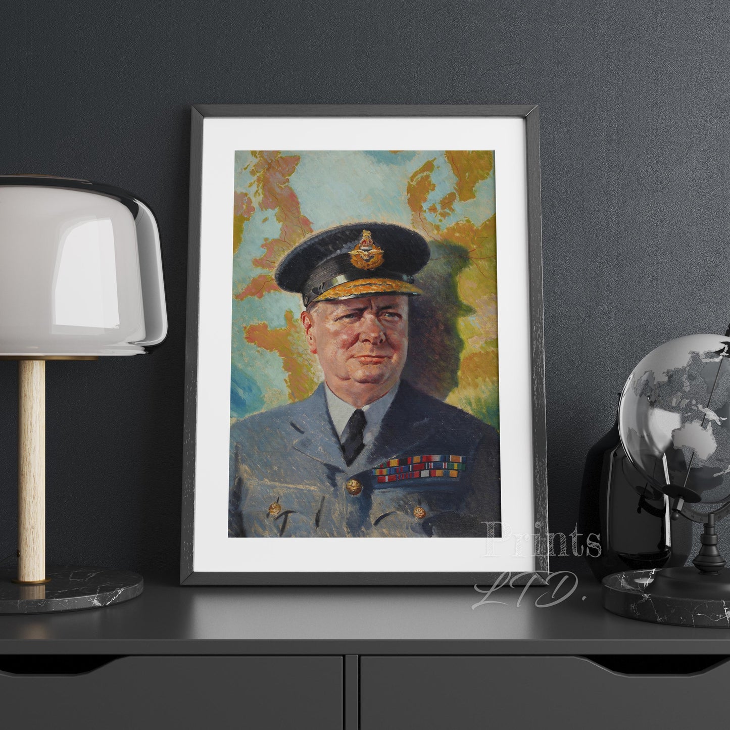 Winston Churchill in RAF uniform