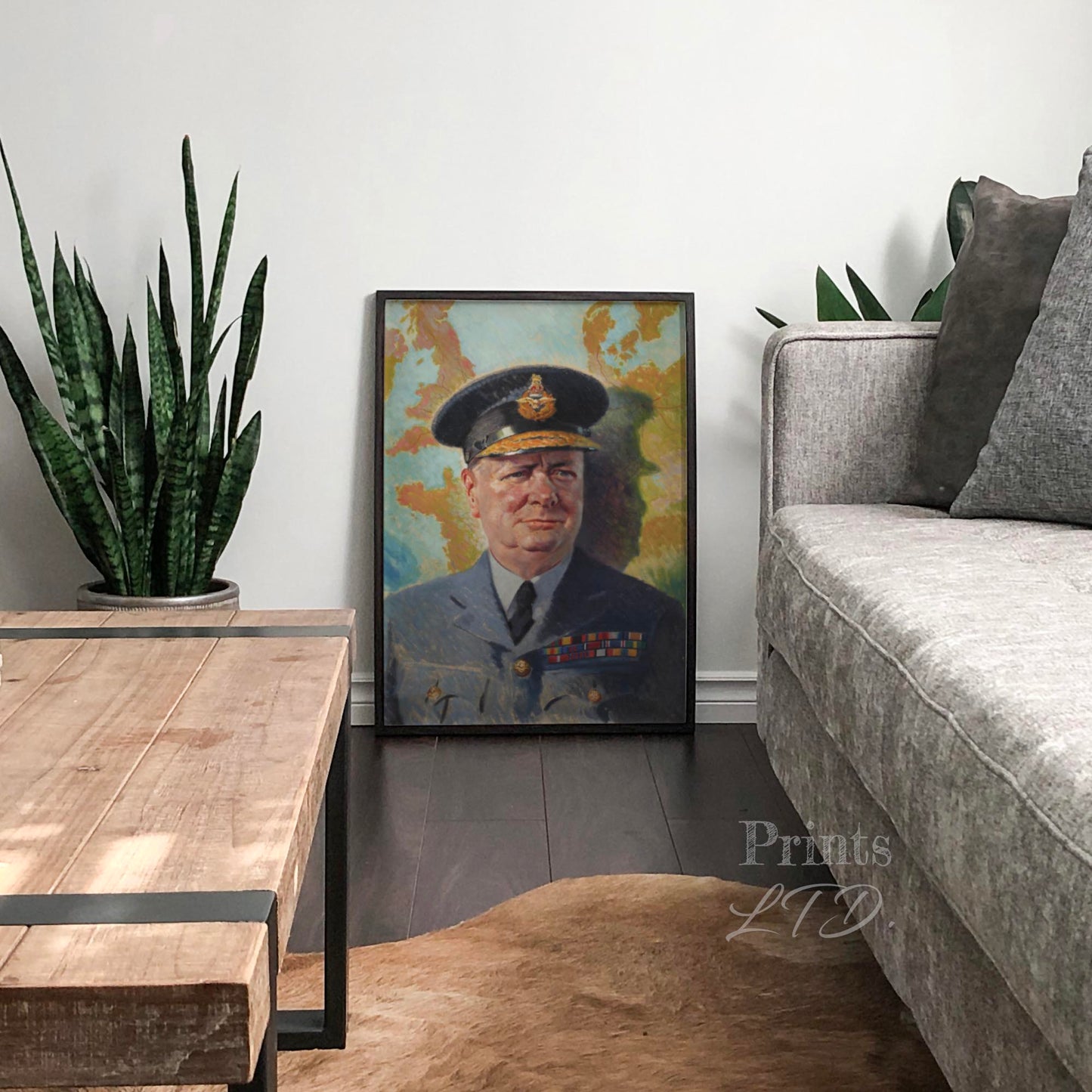 Winston Churchill in RAF uniform