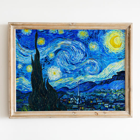 A Starry Night by Van Gogh