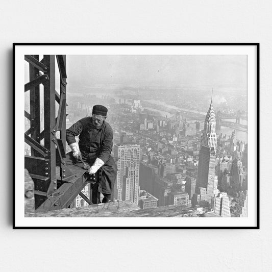 A Worker on the Empire State