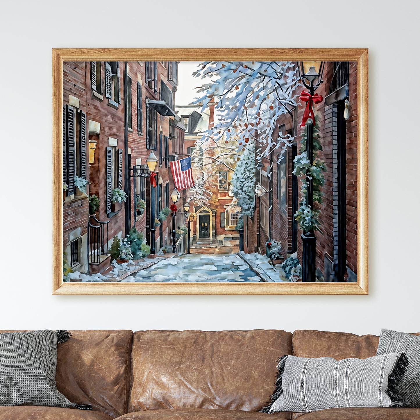 Acorn Street Boston Massachusetts