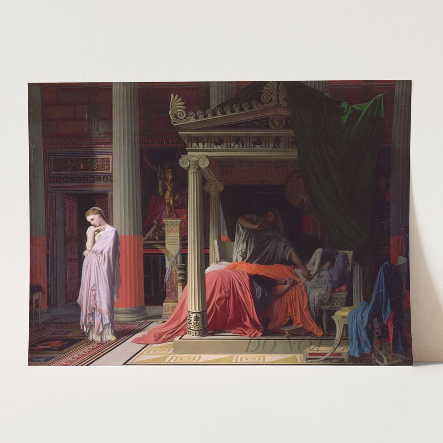 Antiochus and Stratonice (1840) by Jean-Auguste-Dominique Ingres