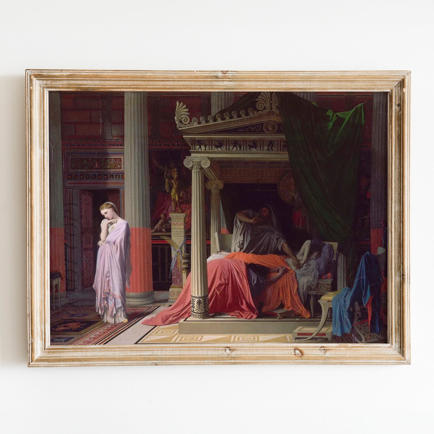 Antiochus and Stratonice (1840) by Jean-Auguste-Dominique Ingres