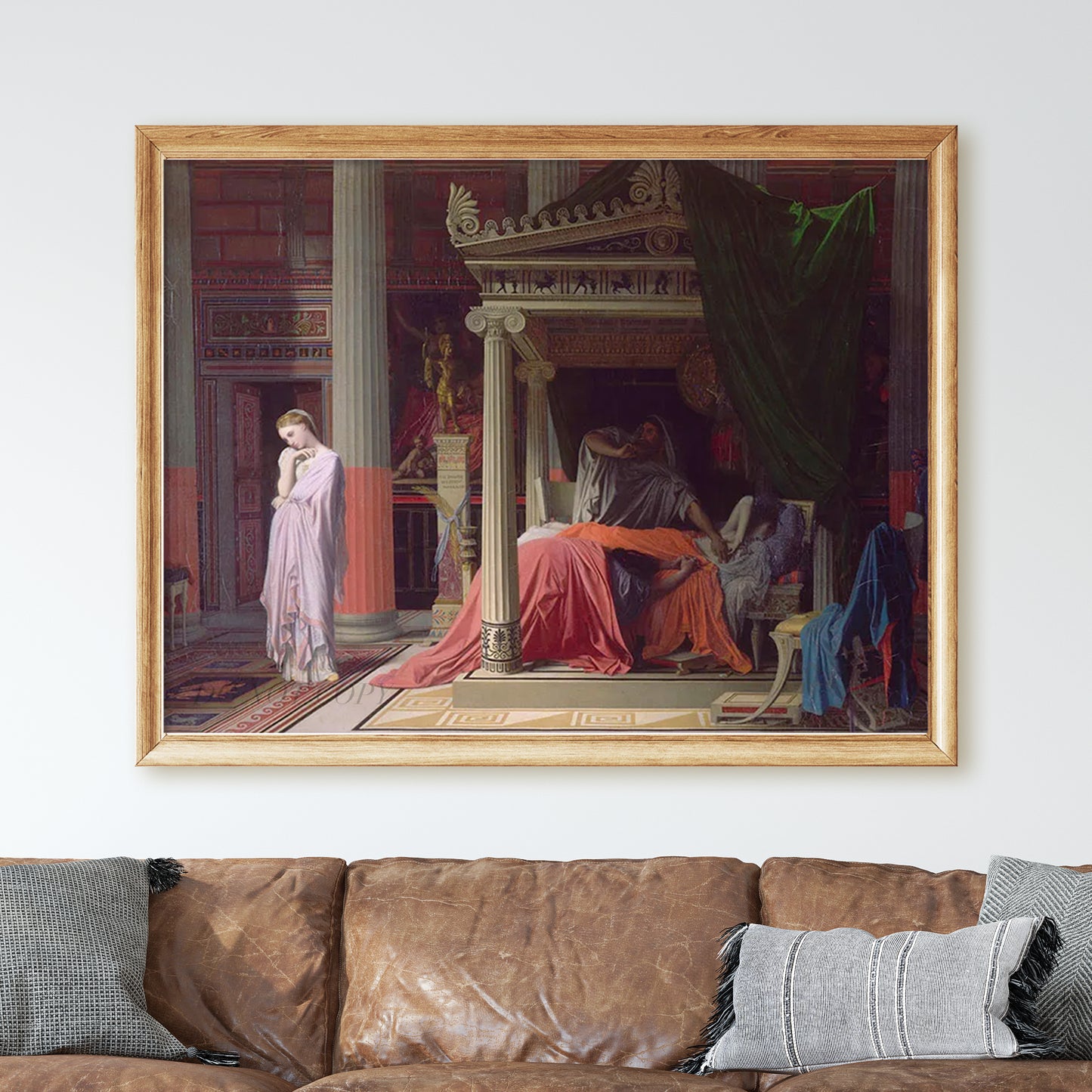Antiochus and Stratonice (1840) by Jean-Auguste-Dominique Ingres