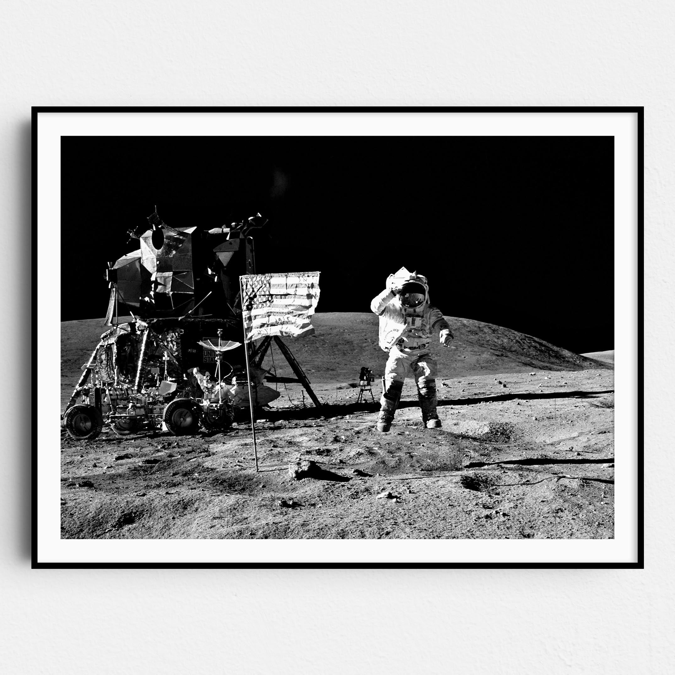 Apollo 16 Astronaut Art Prints – Prints Limited