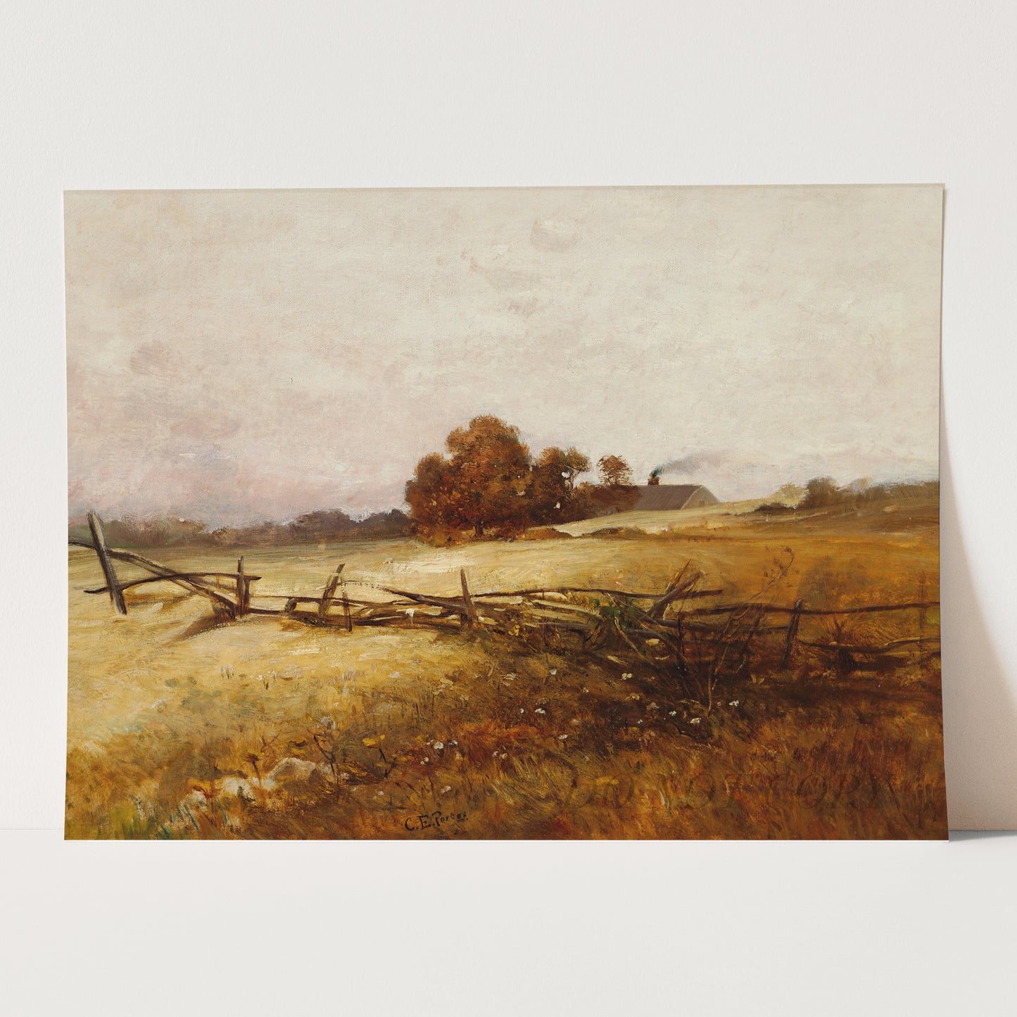 Autumn Landscape by Charles Ethan Porter
