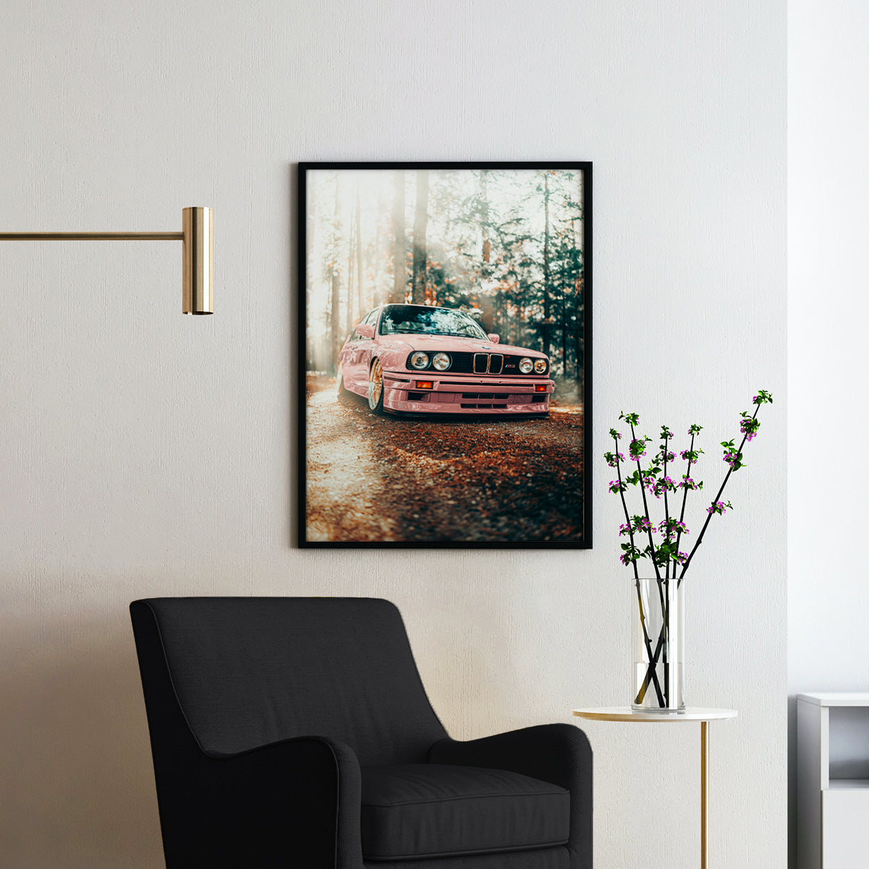 Vintage Pink BMW