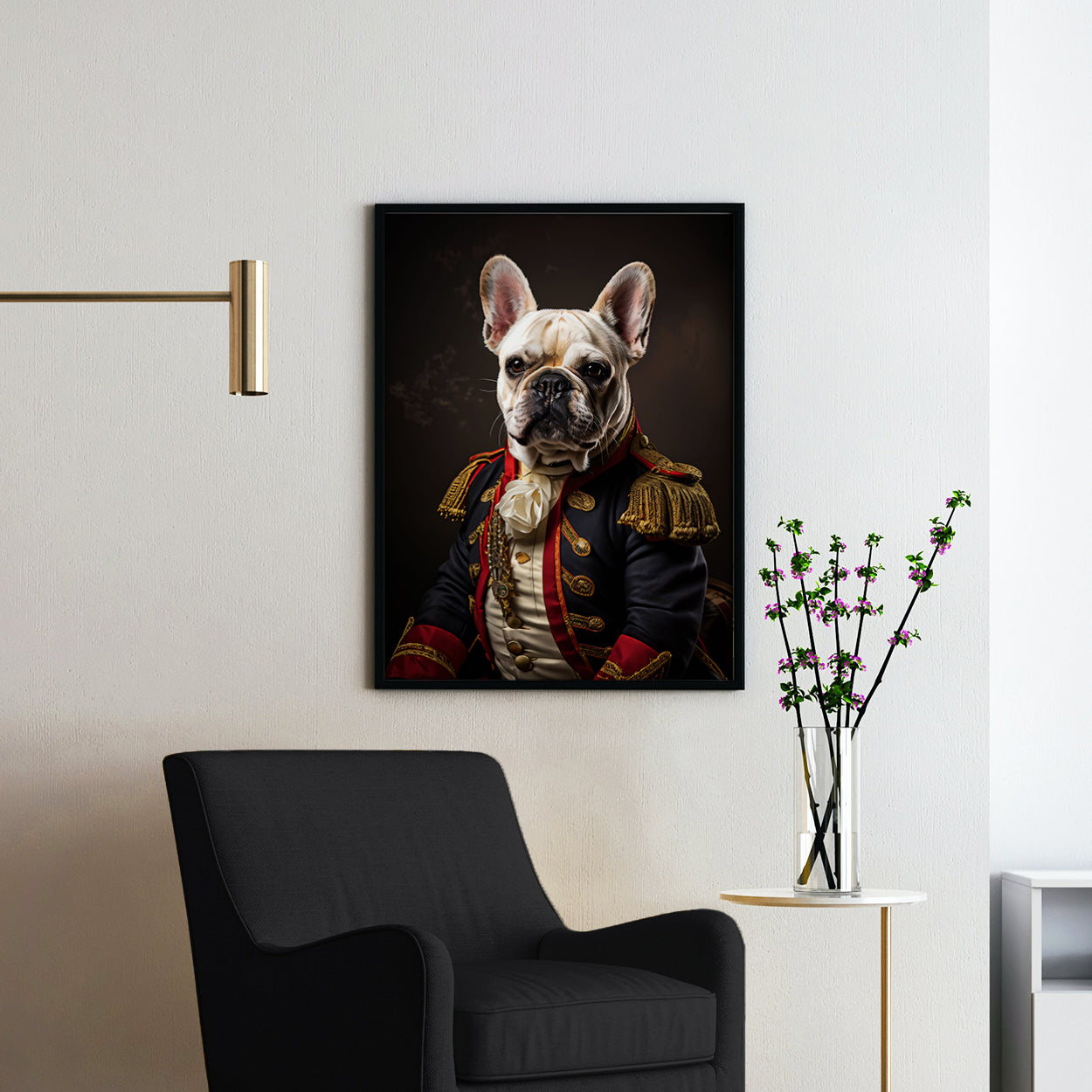 French Bulldog Aristocrat Portrait