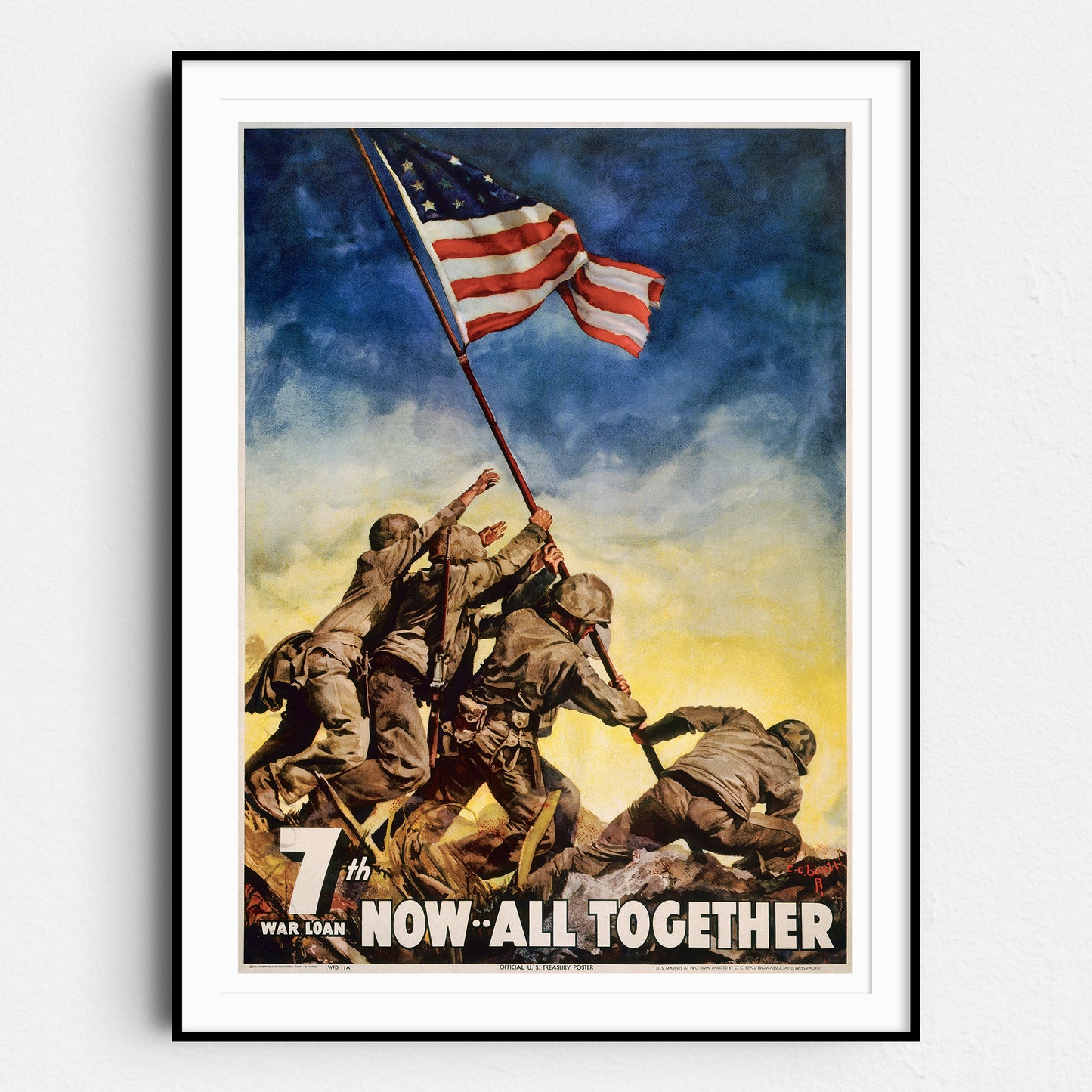 Iwo Jima Marines All Together Now