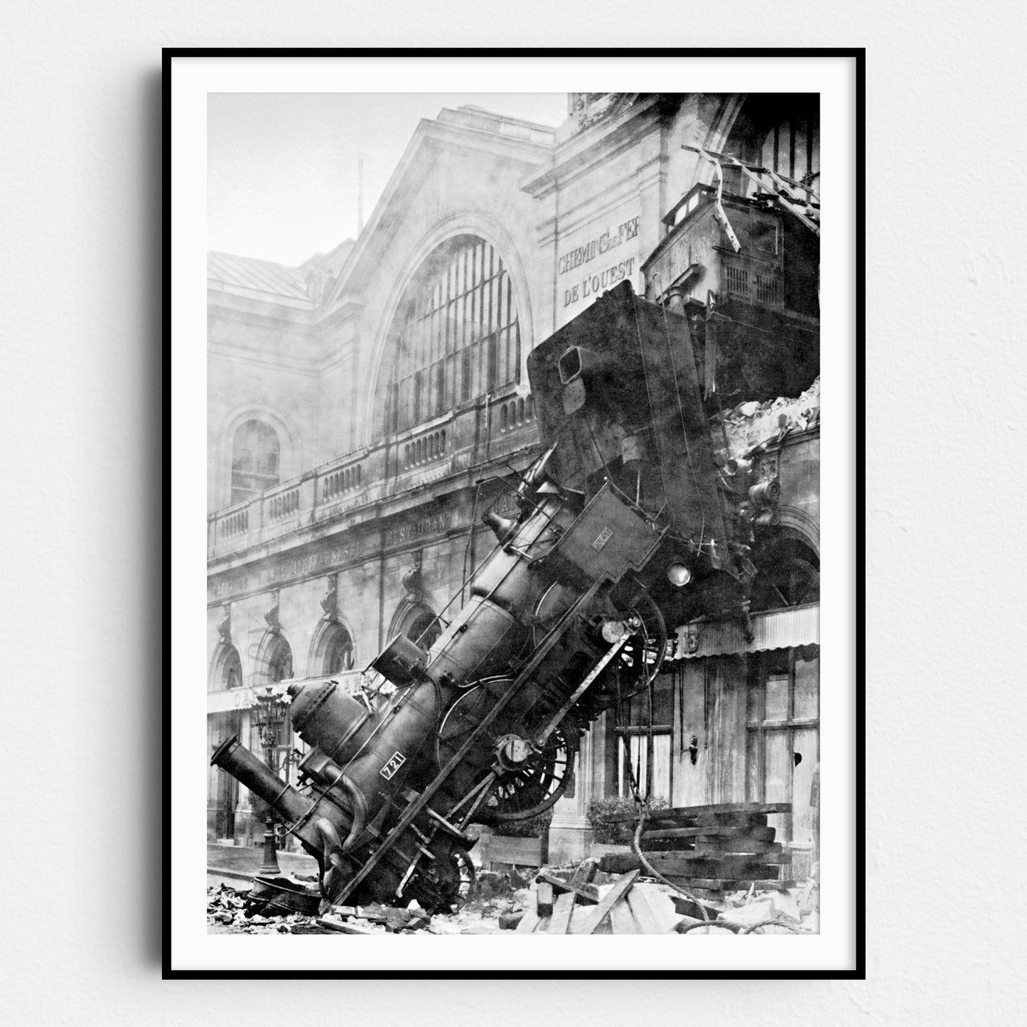 Train Wreck at Montparnasse 1895