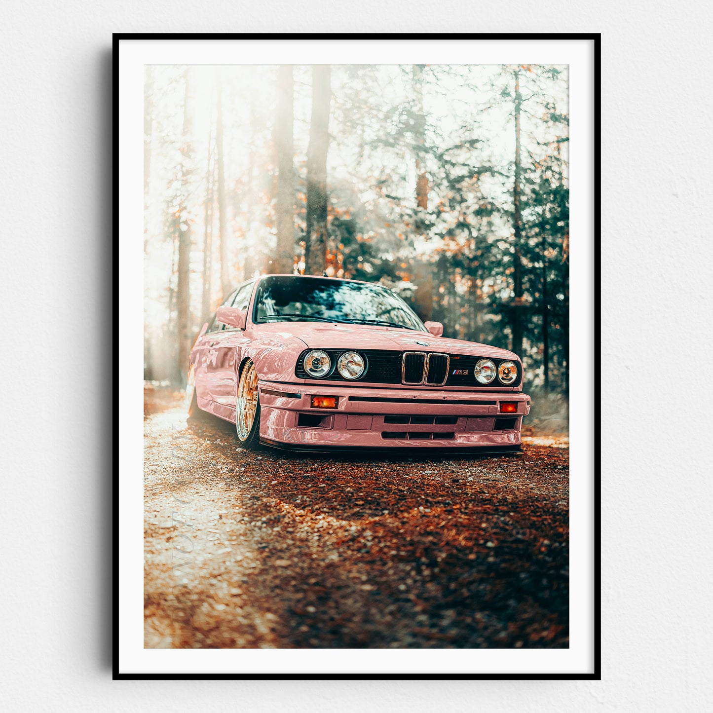 Vintage Pink BMW