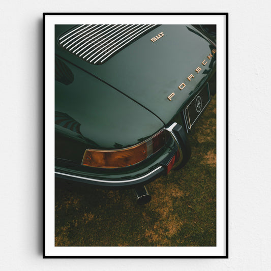 Classic Green Porsche 911T
