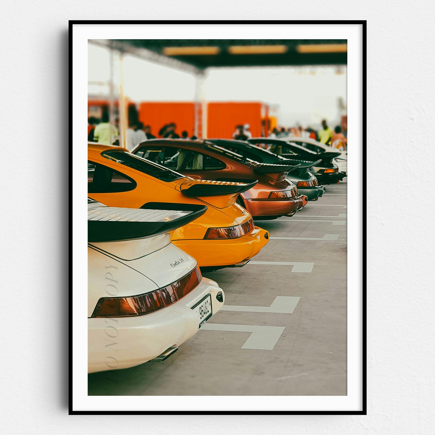Garage Full of Vintage Porsches