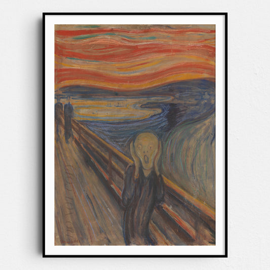 The Scream (1893) by Edvard Munch