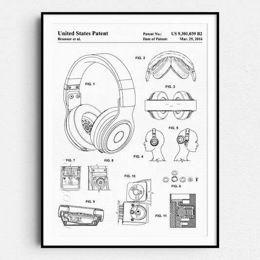 Wireless Headphones Patent