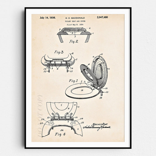 Toilet Seat Patent