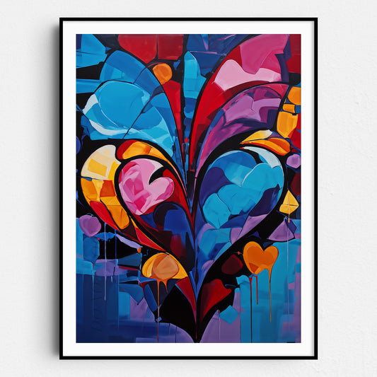 Colorful Hearts