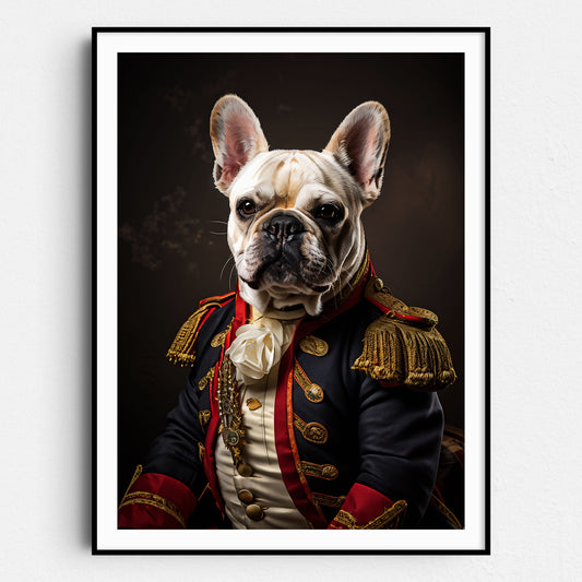 French Bulldog Aristocrat Portrait