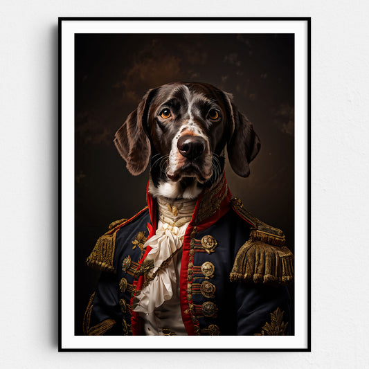 German Short Haired Pointer Aristocrat Portrait