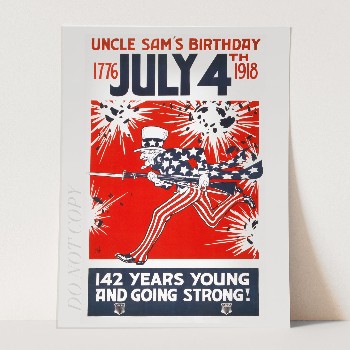 Uncle Sam's Birthday July, 4th (1918)