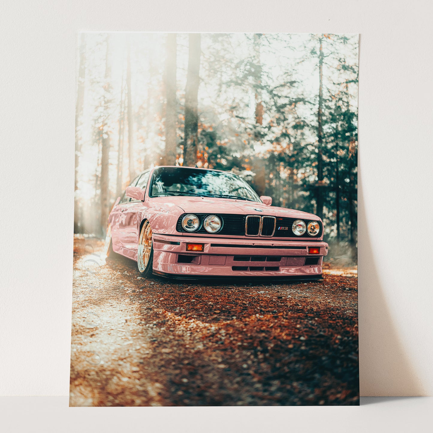 Vintage Pink BMW