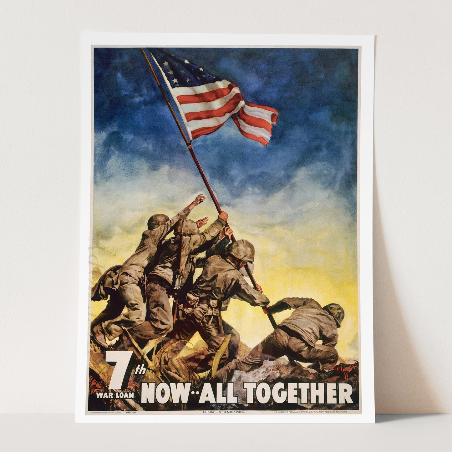 Iwo Jima Marines All Together Now