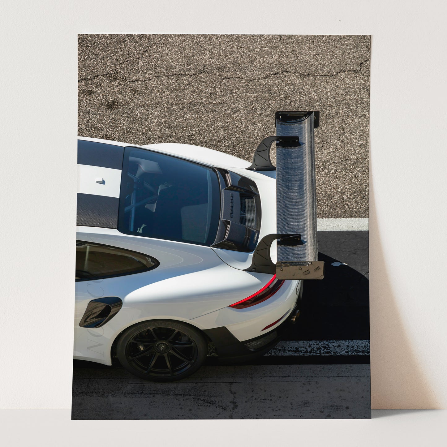 White Porsche 911 GT3 RS