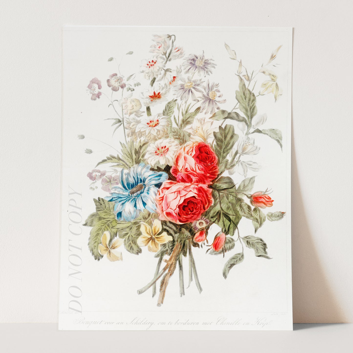 Vintage Flowers Illustration
