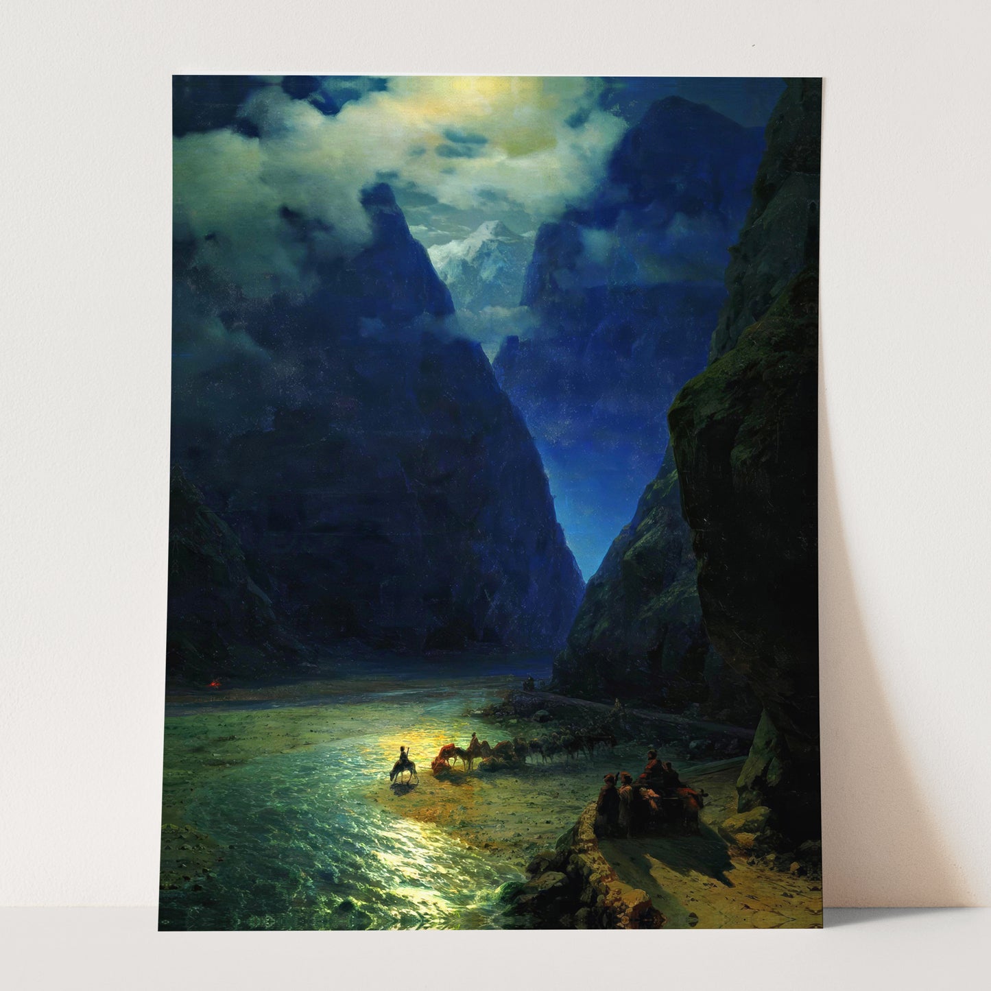 Darial Gorge (1862) by Ivan Aivazovsky