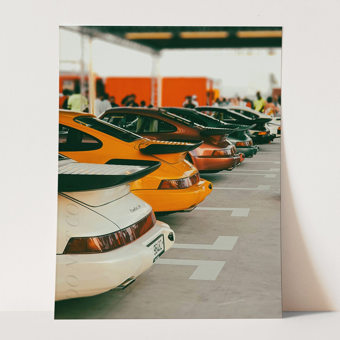 Garage Full of Vintage Porsches
