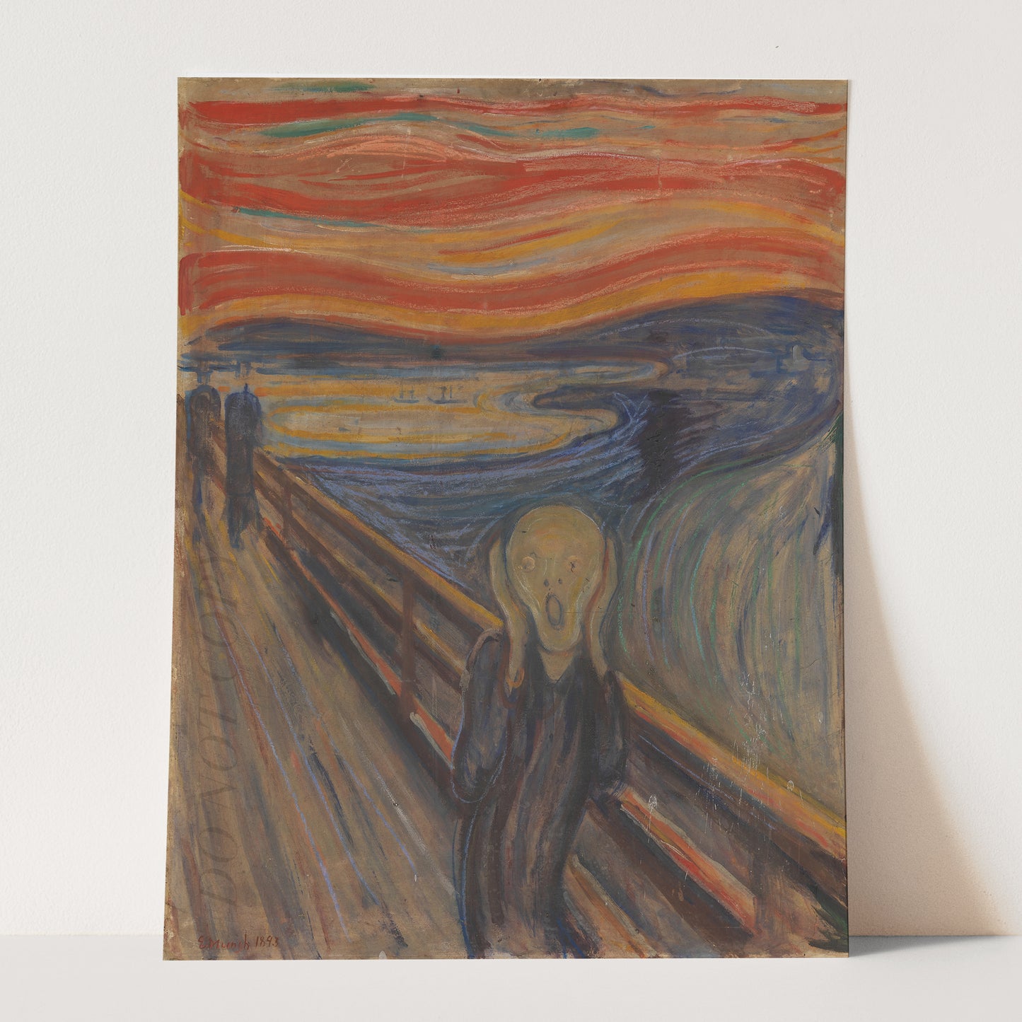 The Scream (1893) by Edvard Munch