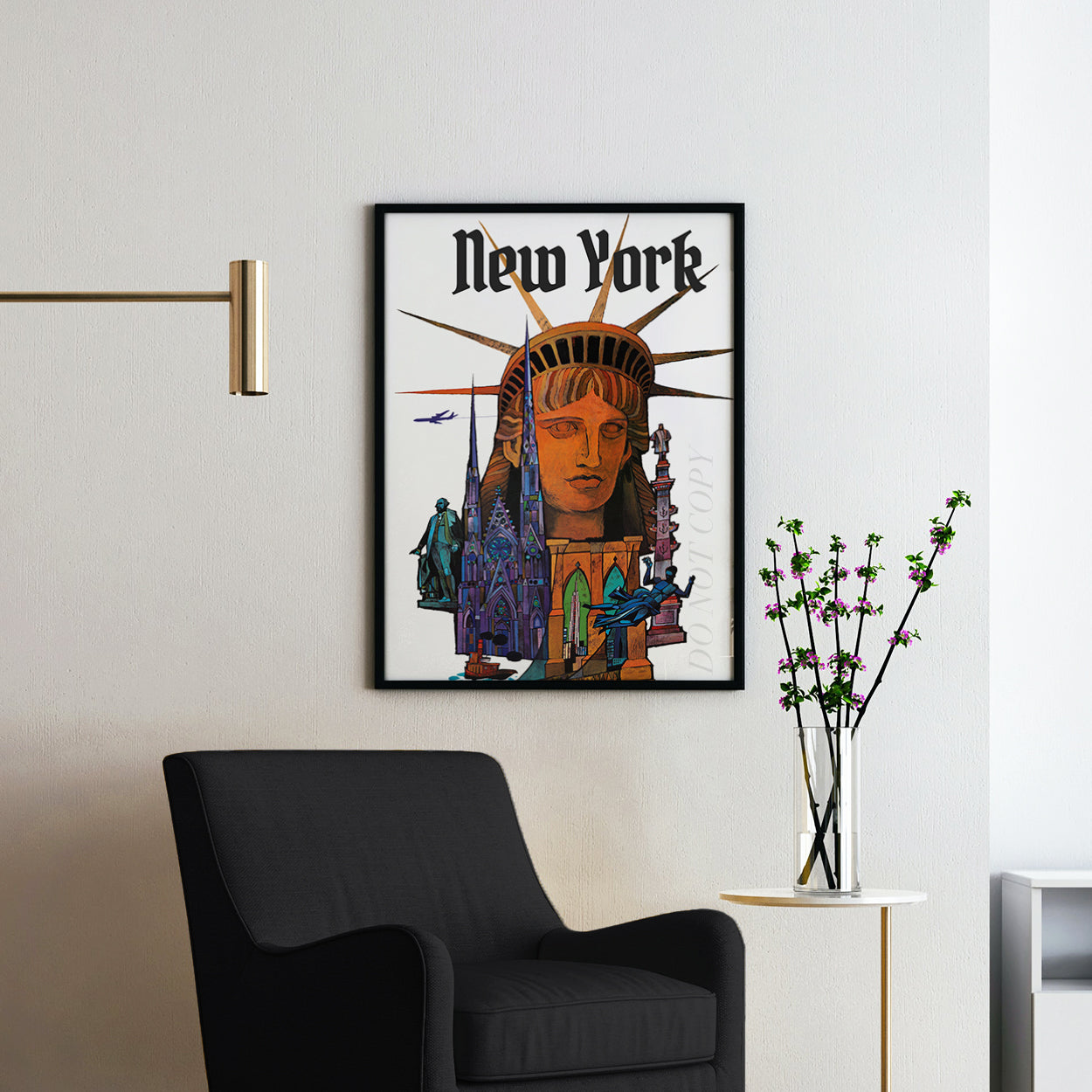 New York Travel Poster