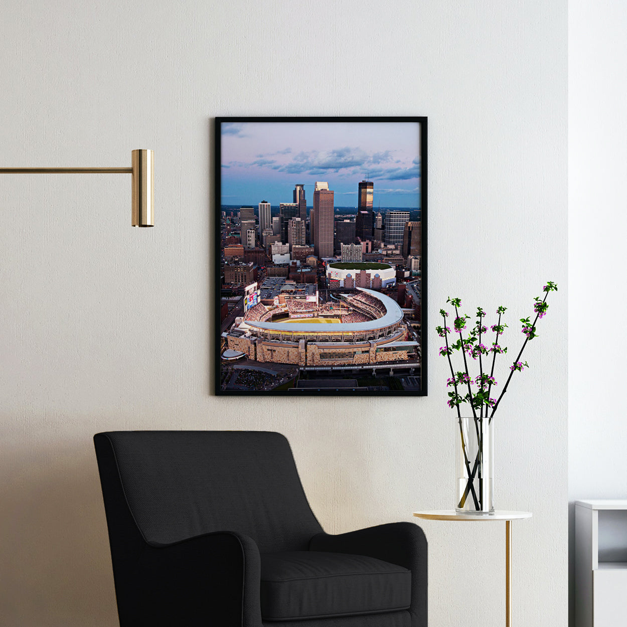 Target Field & Minnesota Skyline