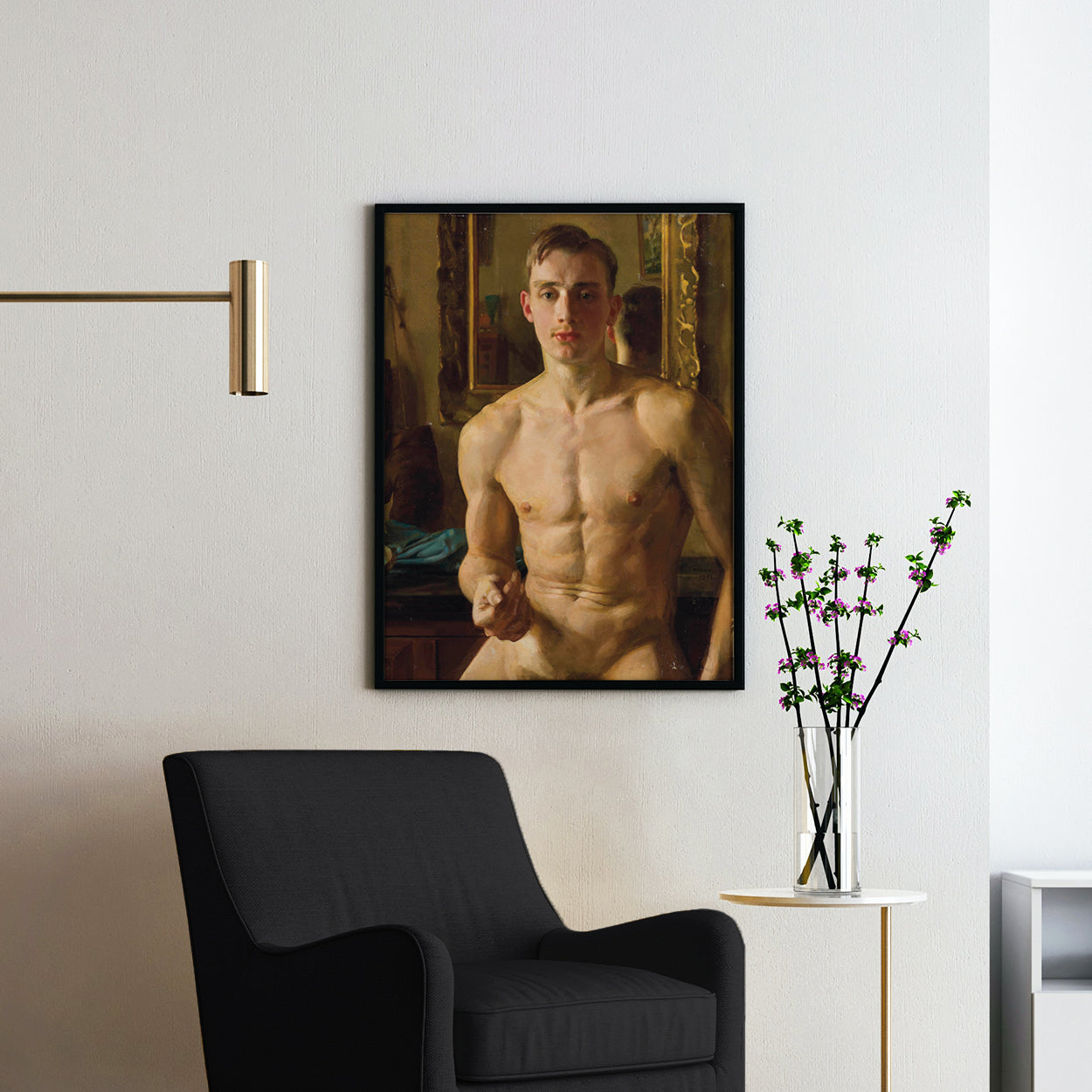 The Boxer (1933) by Konstantin Somov