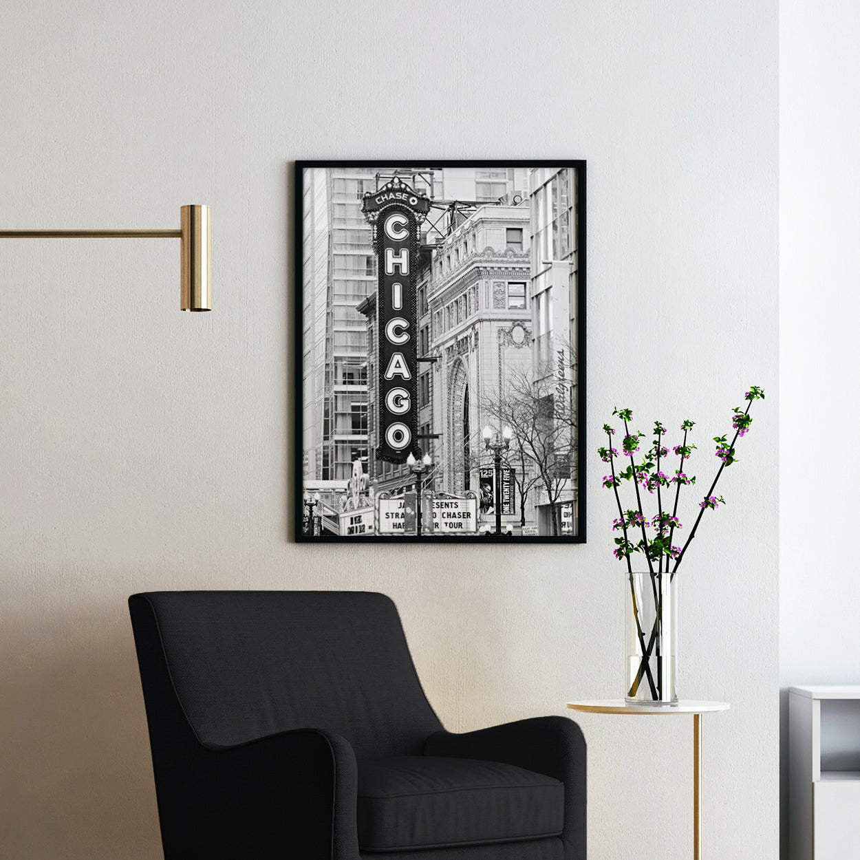 The Chicago Theatre Sign