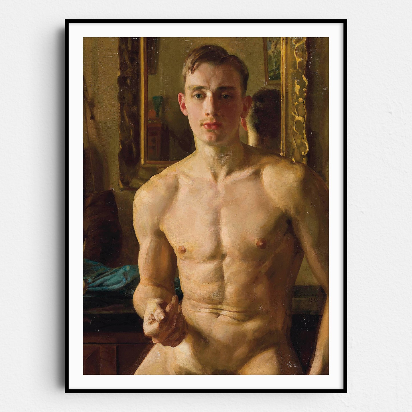 The Boxer (1933) by Konstantin Somov