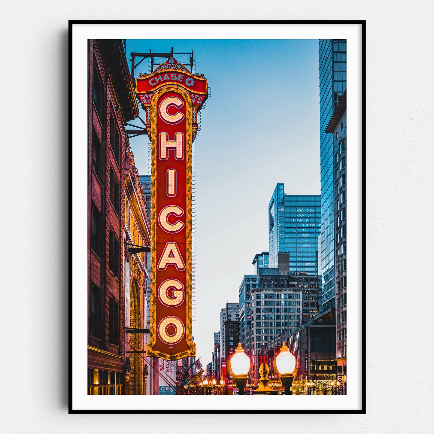 The Chicago Theatre Sign